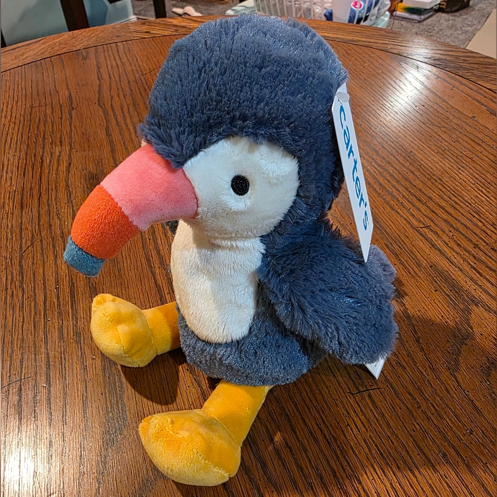 carters bird stuffed plush